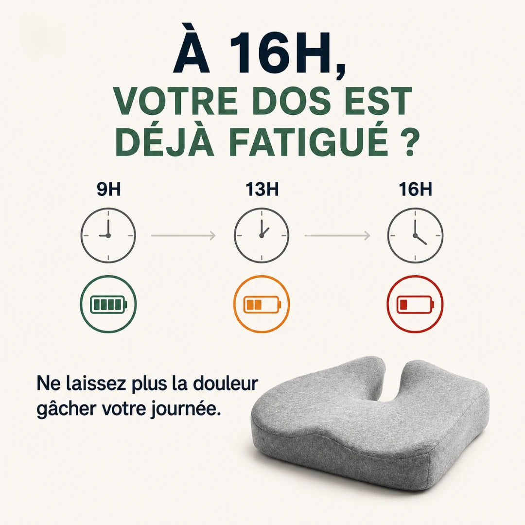 COXIS Contour — Coussin d'assise Anatomique