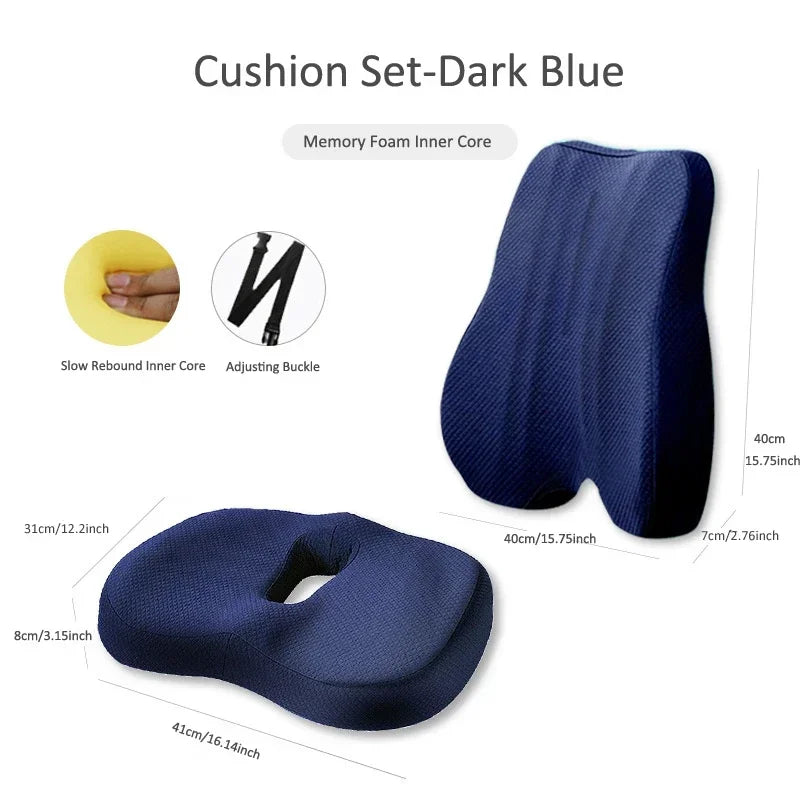 COXIS Duo — Coussin d'assise et Lombaire