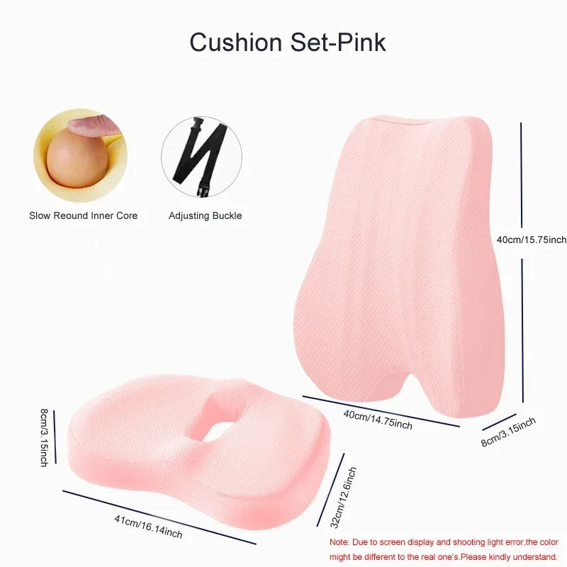 COXIS Duo — Coussin d'assise et Lombaire